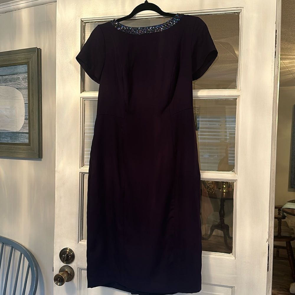 NWT Talbots Beaded Neckline Dress size 4